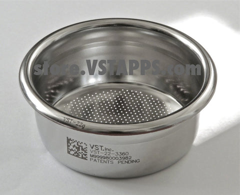 VST バスケット リッジレス 18g エスプレッソマシン・コーヒー用品専門店 A-DINING